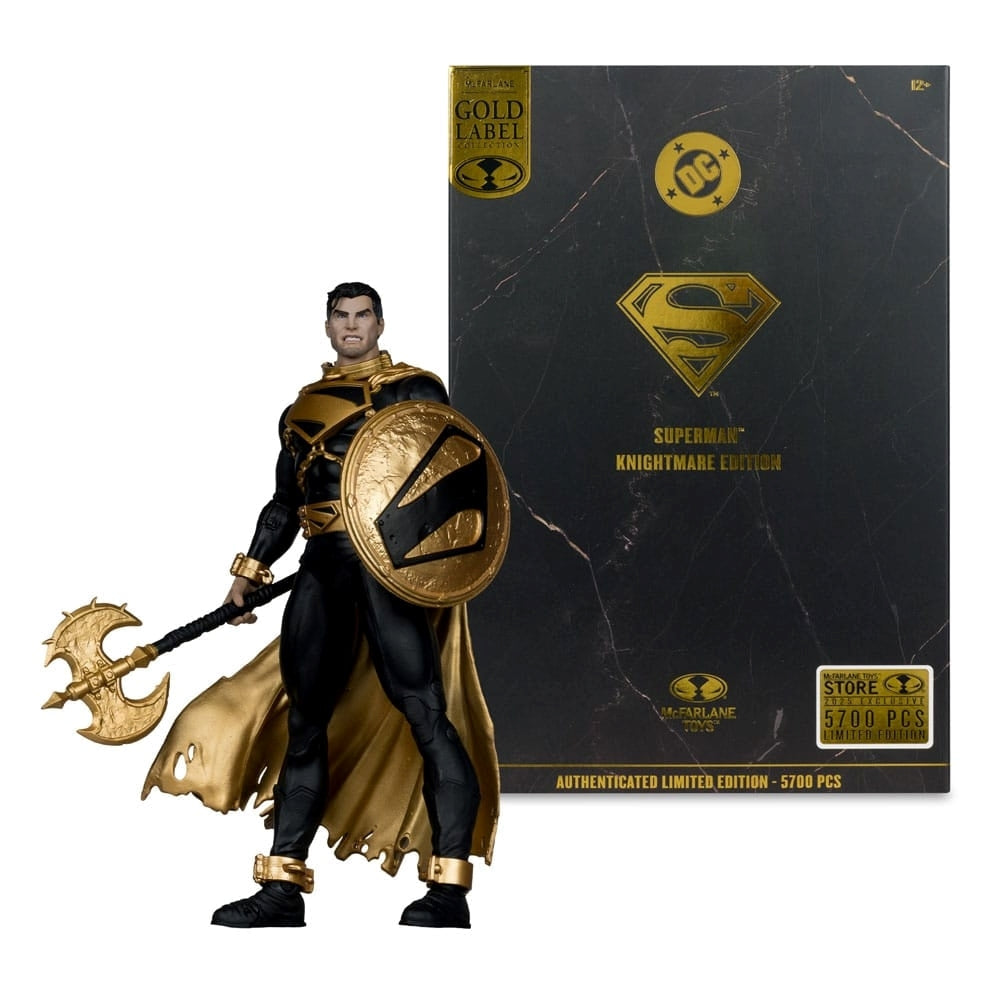 MCF17198 - DC Multiverse: Superman Action Figure (Future State) (Knightmare) (Gold Label) 18cm McFarlane Toys