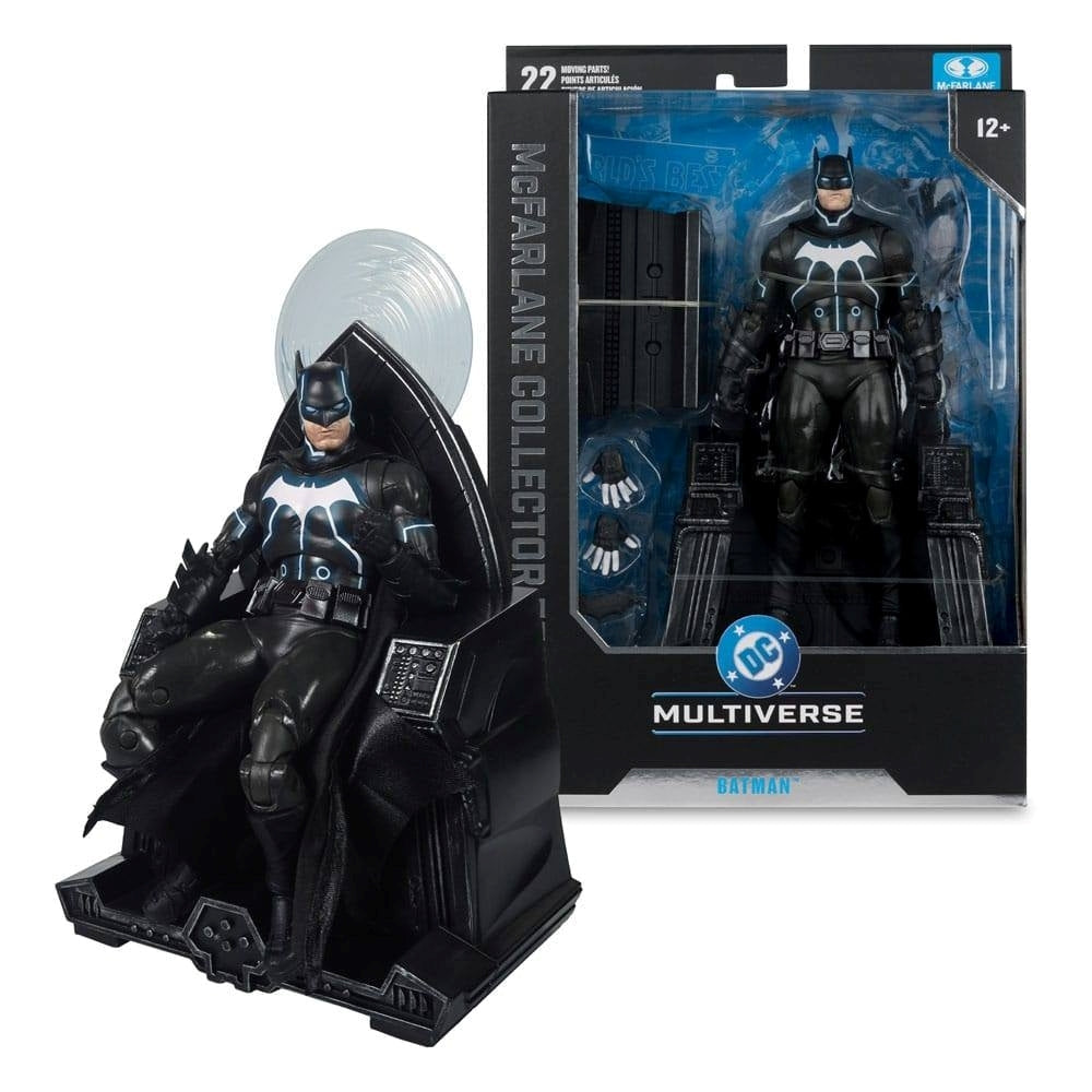 MCF17673 - DC Multiverse: Batman And Mobius Chair Action Figure Collector Edition 18cm McFarlane Toys