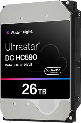 WD HD3.5" SAS3 26TB WUH722626AL5204/512e (Di) (0F59375) - Disponibile in 6-7 giorni lavorativi