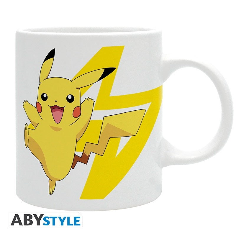 ABYSTYLE POKEMON - Tazza 320 ml: "Logo & Pikachu Abystyle
