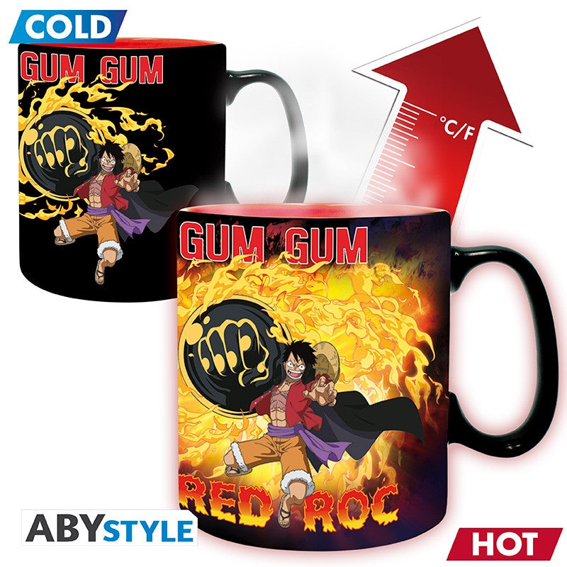 ABYSTYLE ONE PIECE -  Tazza Termica 460 ml: "Luffy vs Kaidou - Disponibile in 2/3 giorni lavorativi Abystyle