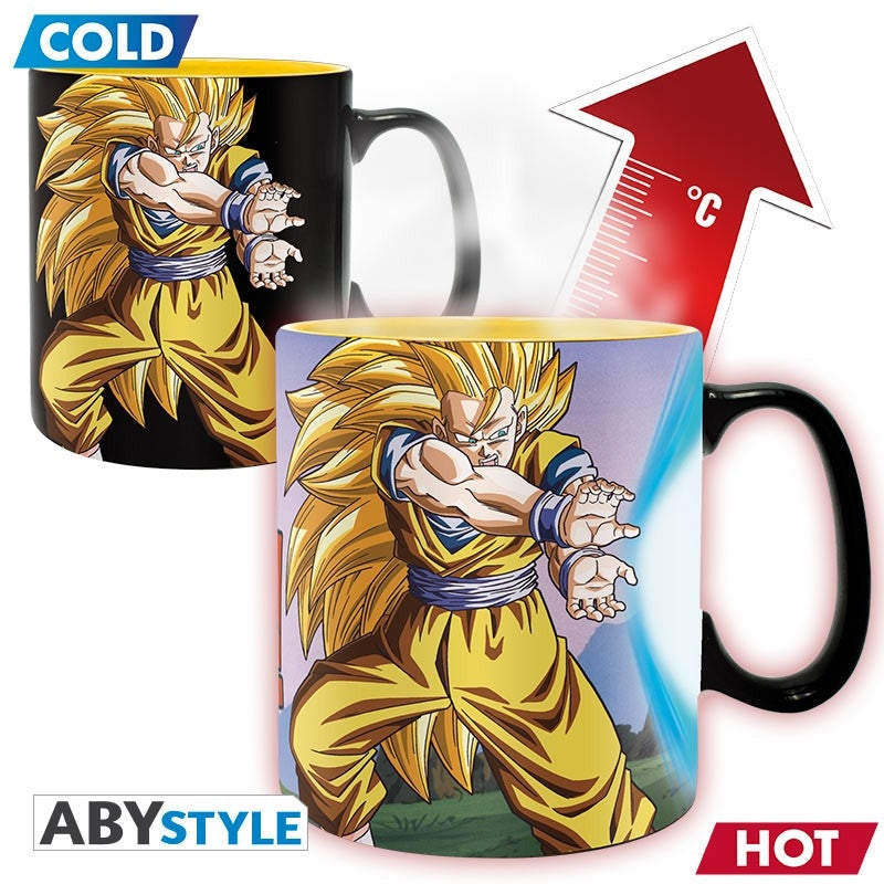 ABYSTYLE DRAGON BALL - Tazza termosensibile 460 ml: "DBZ/Kamehameha - Disponibile in 2/3 giorni lavorativi Abystyle