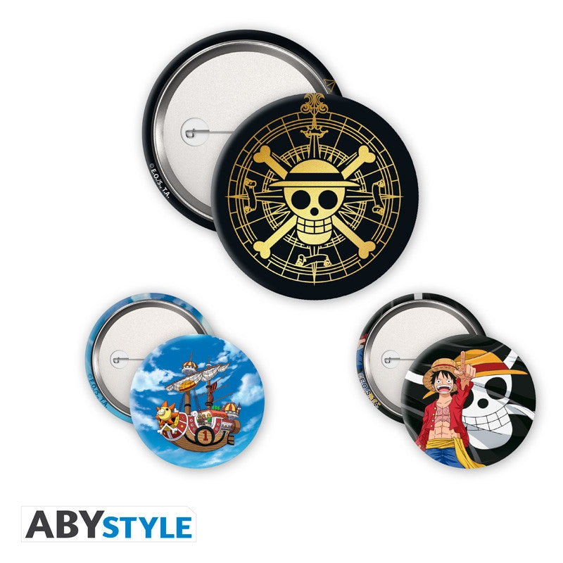 ABYSTYLE ONE PIECE - Set Spille: "Skull & Luffy Abystyle