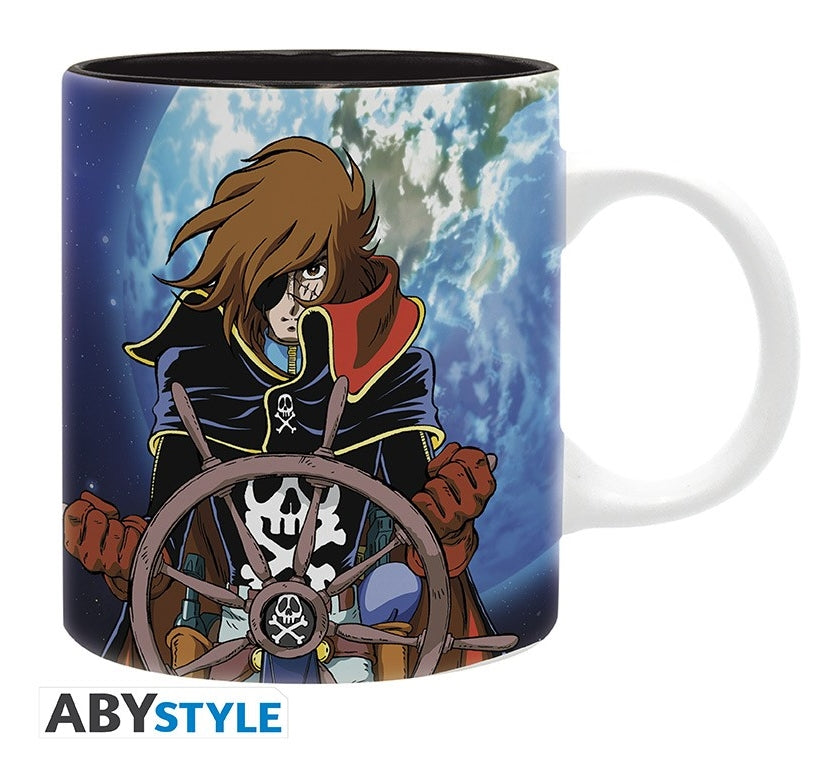 CAPTAIN HARLOCK - Mug - 320 ml - Harlock & ship - subli - box x2 - Disponibile in 2/3 giorni lavorativi Abystyle