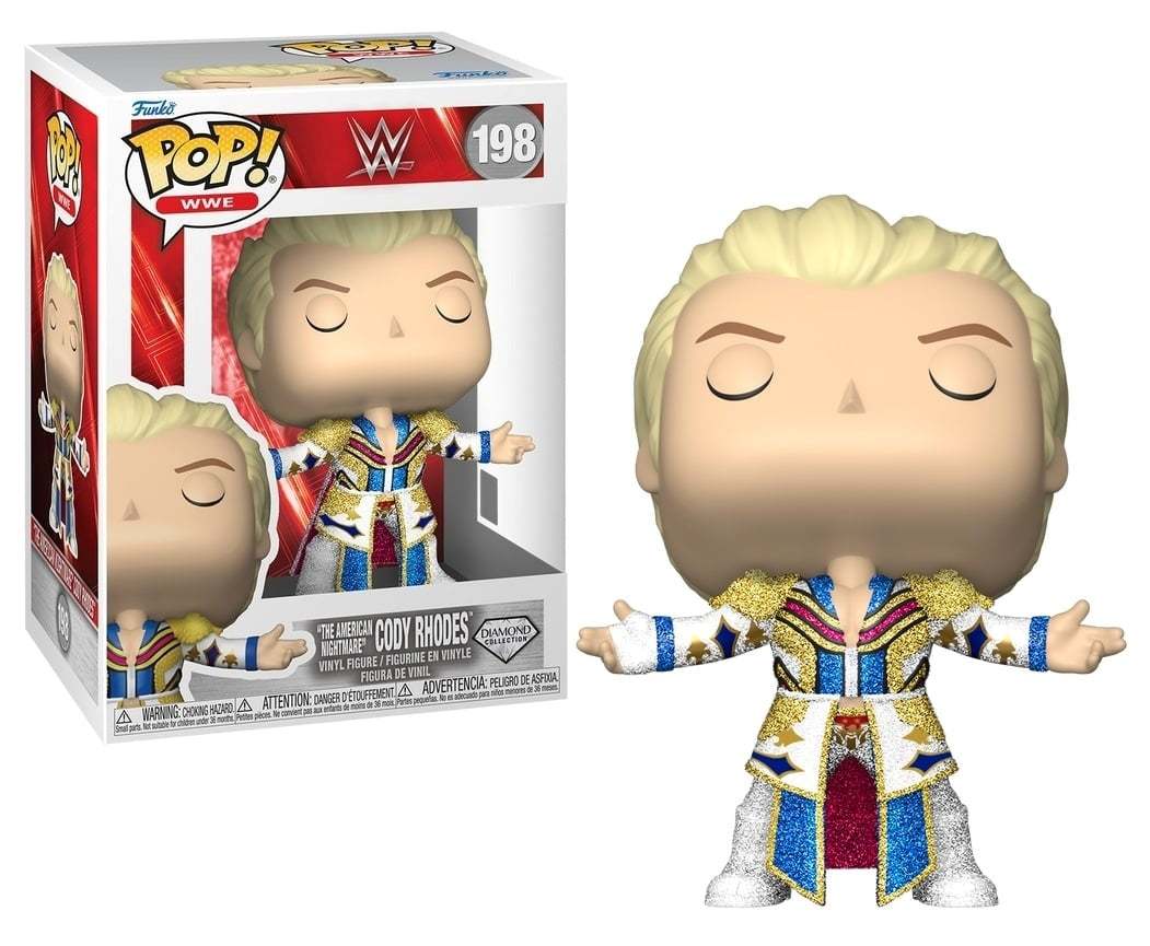 FUNKO POP WWE - 198 Cody Rhodes (Diamond) 9cm Funko