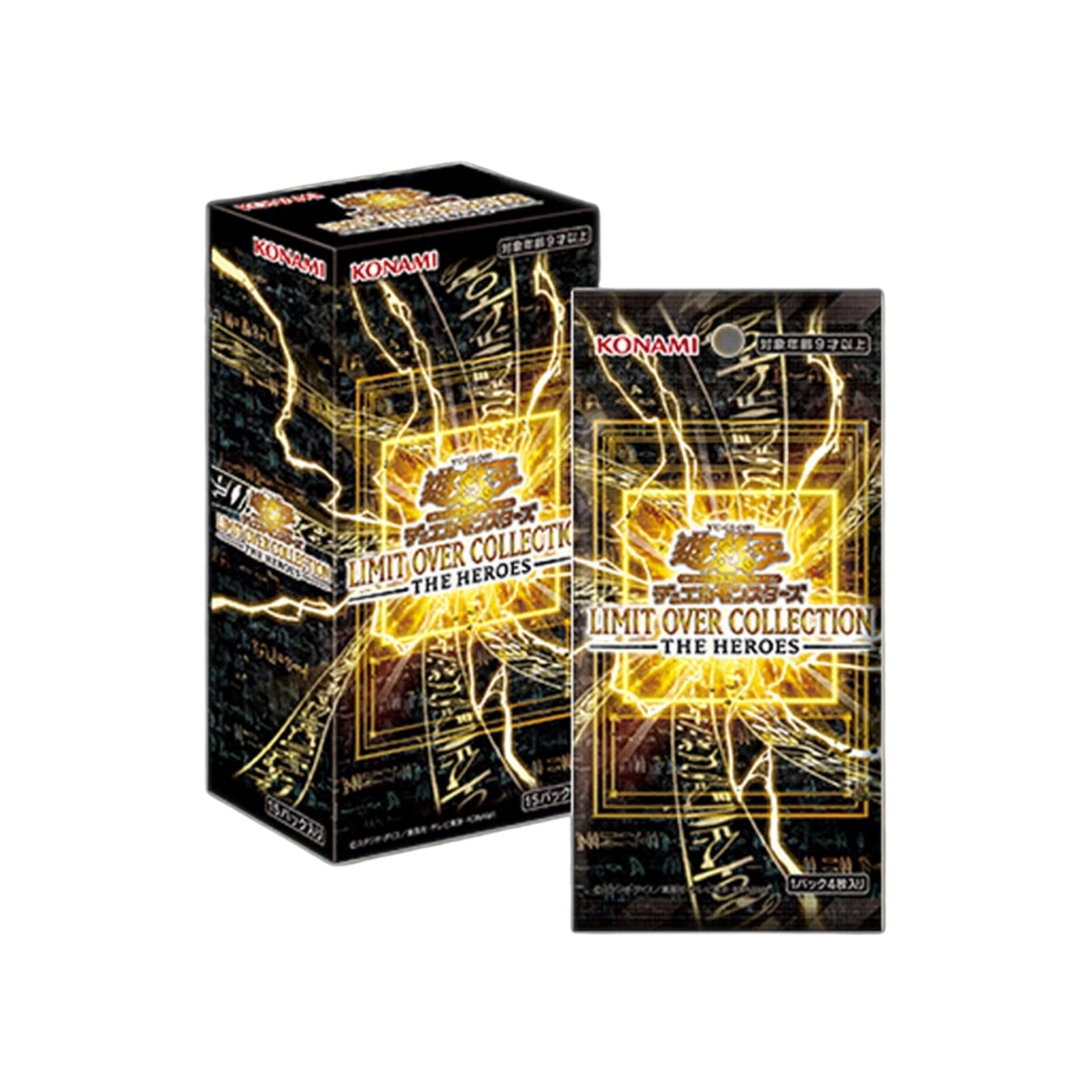YU-GI-OH! Limit Over Collection: The Heroes - Booster Box JAP - (Prodotto da collezione) TCG JP