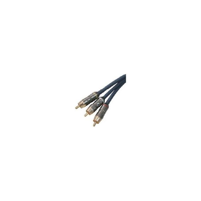 Nilox Cavi Audio Video 1mt.3xrca75ohm M - Disponibile in 3-4 giorni lavorativi