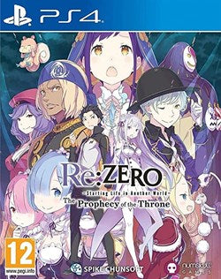 PS4 RE:ZERO - STARTING LIFE IN ANOTHER WORLD - THE PROPHECY OF THE THRONE - Disponibile in 2/3 giorni lavorativi