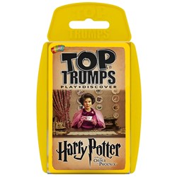 Gioco da tavolo HARRY POTTER ORDER OF THE PHOENIX TOP TRUMP - Disponibile in 2/3 giorni lavorativi