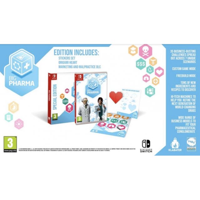 Switch BIG PHARMA MANAGER EDITION - Disponibile in 2/3 giorni lavorativi