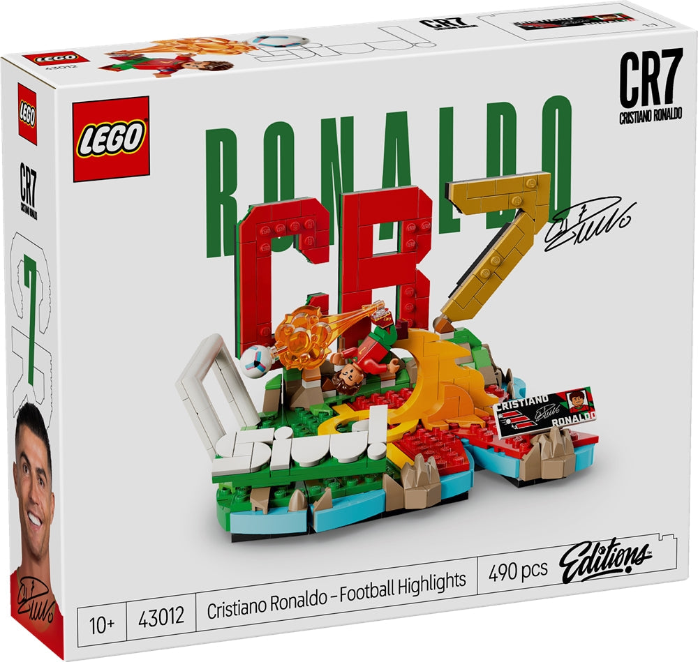 LEGO 43012 EDITIONS SPORTS - Cristiano Ronaldo - Highlights calcistici LEGO
