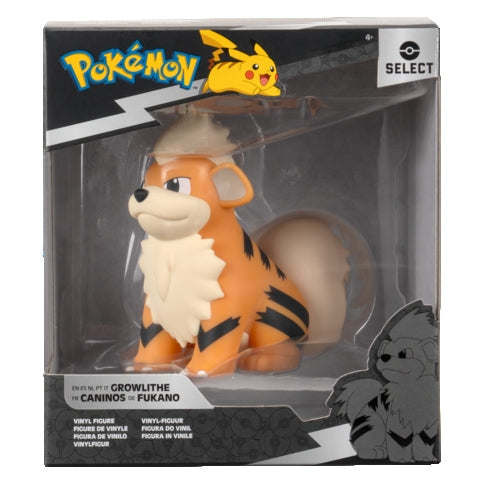 JAZWARES Select: Pokemon - Growlithe 12cm Jazwares