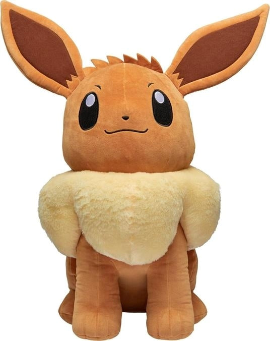 JAZWARES Peluche: Pokemon - Eevee 20cm Jazwares