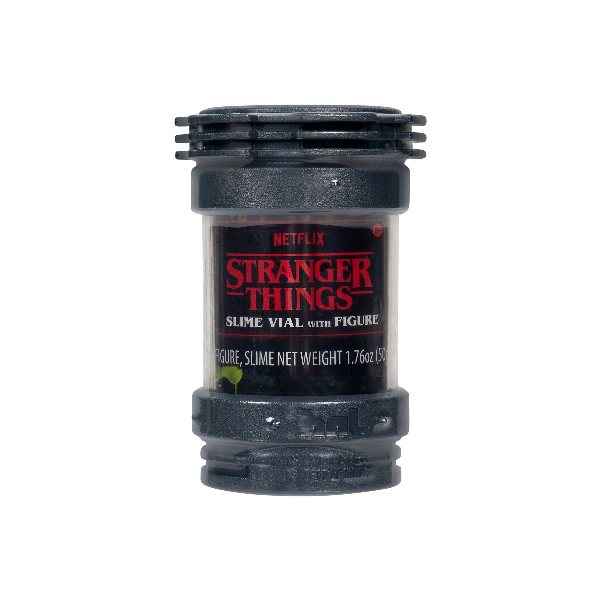 JAZWARES Stranger Things - Contenitore Slime & Personaggio 4,5cm (Assortito 12pz) Jazwares