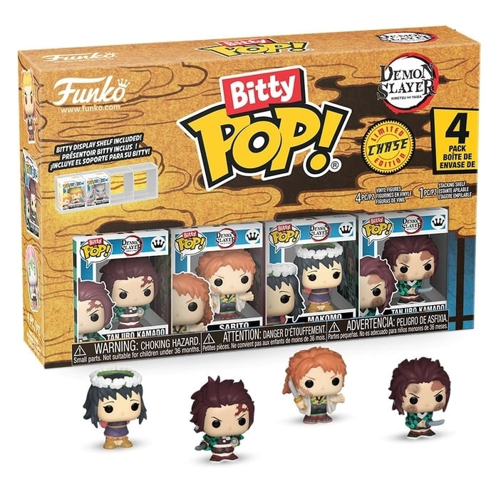 FUNKO Bitty POP 4-Pack Demon Slayer - Tanjiro Funko