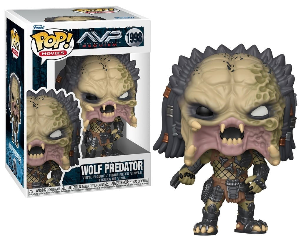 FUNKO POP Movies: AVP Requiem - 1998 Wolf Predator With Chase 9cm - Disponibile in 2/3 giorni lavorativi Funko