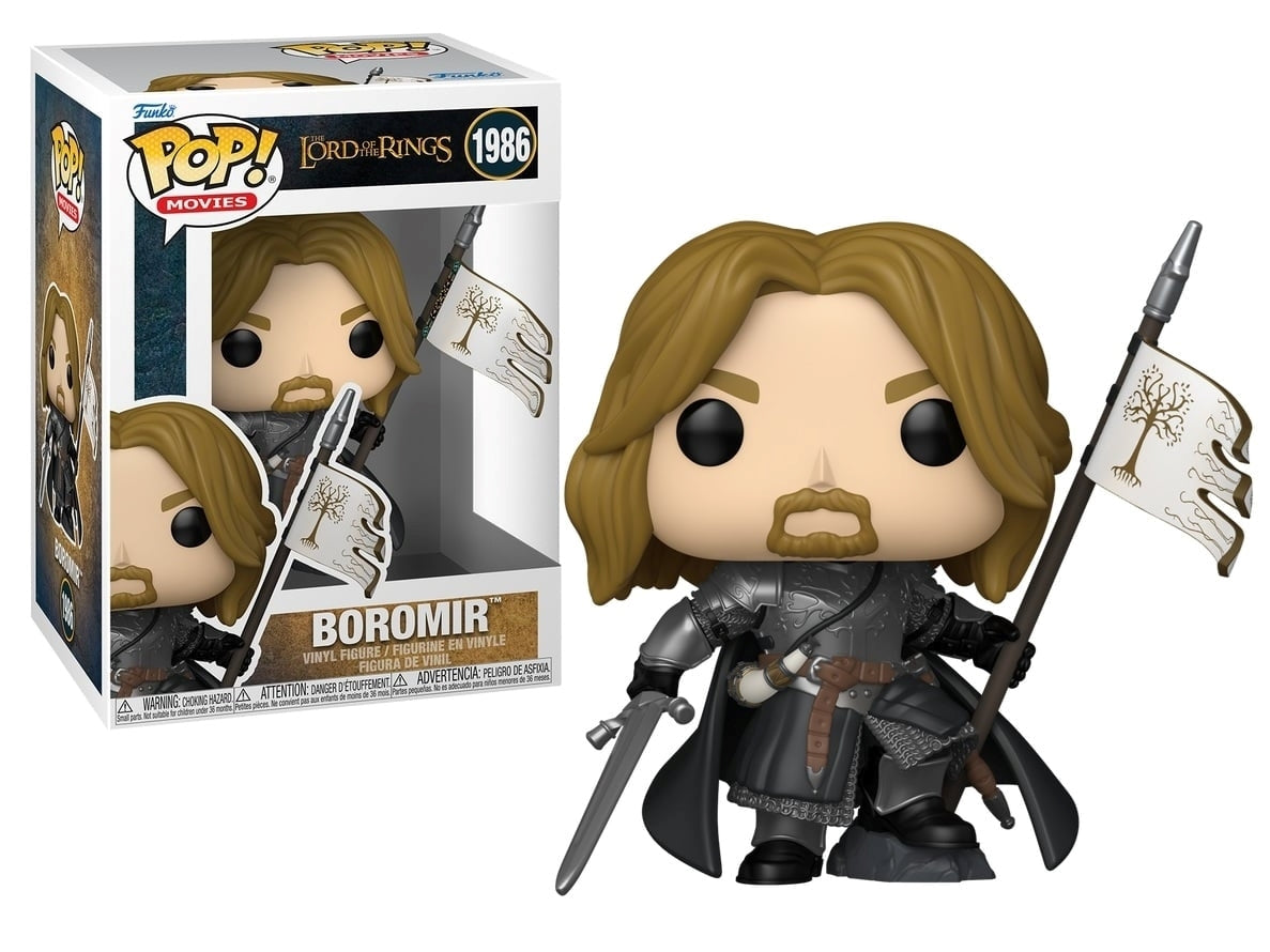 FUNKO POP Movies: Lord Of The Rings - 1986 Boromir 9cm - Disponibile in 2/3 giorni lavorativi Funko