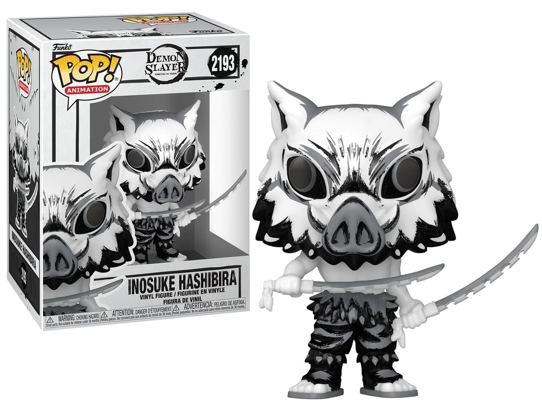 FUNKO POP Animation: Demon Slayer -2193 Inosuke Hashibira (Sumi Ink) 9cm Funko