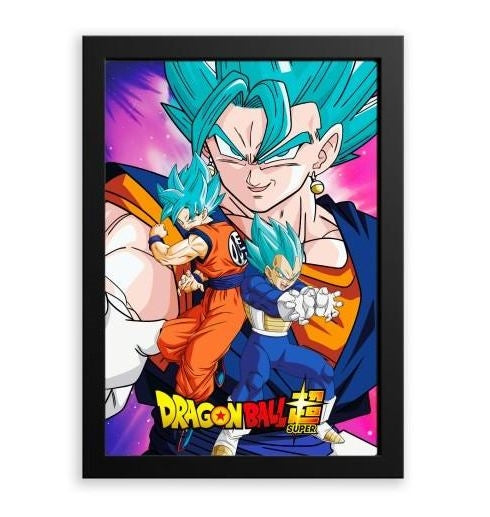 ERIK. POSTER LED CON CORNICE DI DRAGON BALL SUPER ERIK.