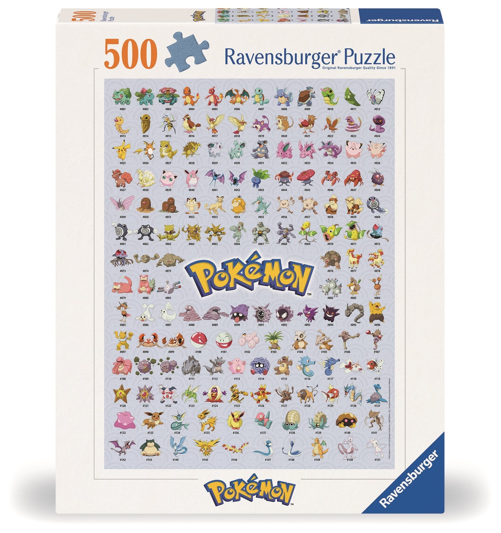 RAVENSBURGER Pokémon Puzzle 500 pz Ravensburger