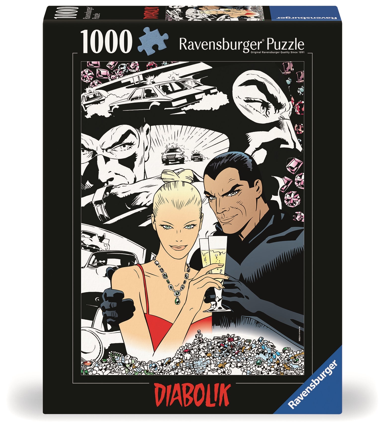 RAVENSBURGER Diabolik Puzzle licenziato 1000 pz Ravensburger