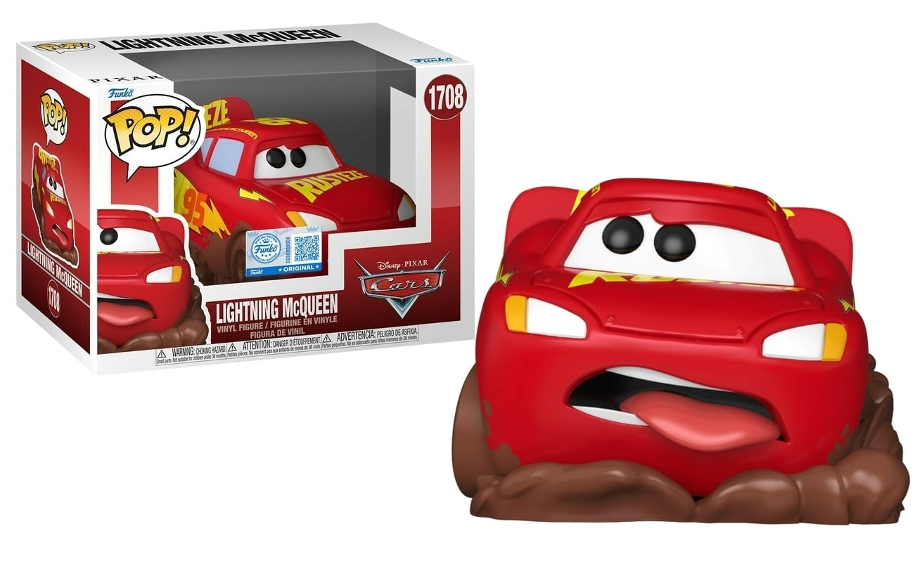 FUNKO POP Disney: Cars - 1708 Lightning McQueen (Exclusive) 9cm Funko