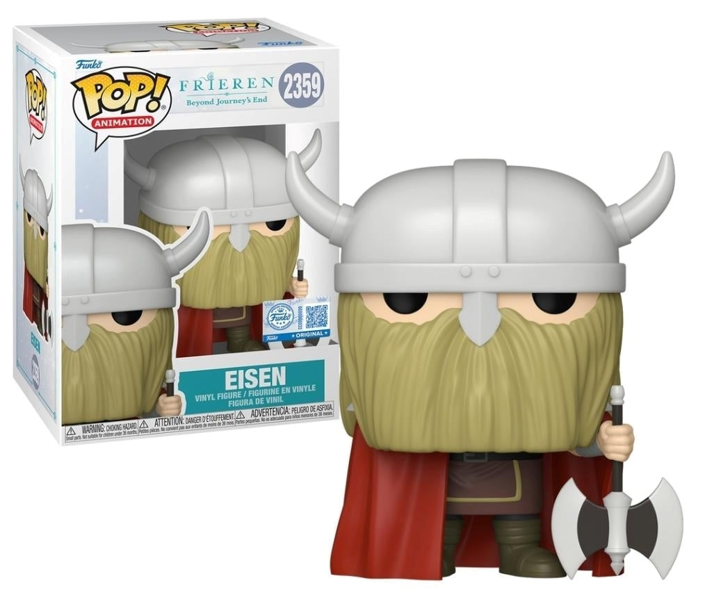 FUNKO POP Animation: Frieren - 2359 Eisen (Exclusive) 9cm - Disponibile in 2/3 giorni lavorativi Funko