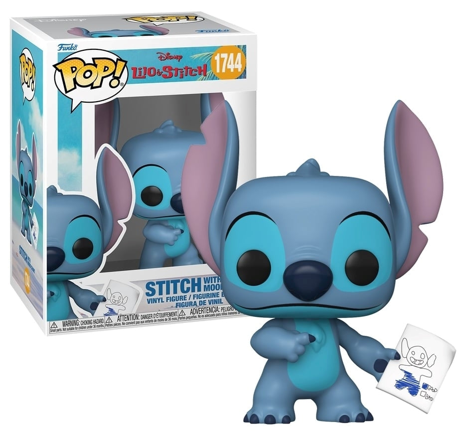 FUNKO POP Disney: Lilo & Stitch - 1744 Stitch With Mood Chart With Chase 9cm Funko