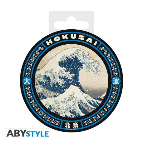 ABYSTYLE HOKUSAI - Sottobicchiere in ceramica: "Great Wave Abystyle