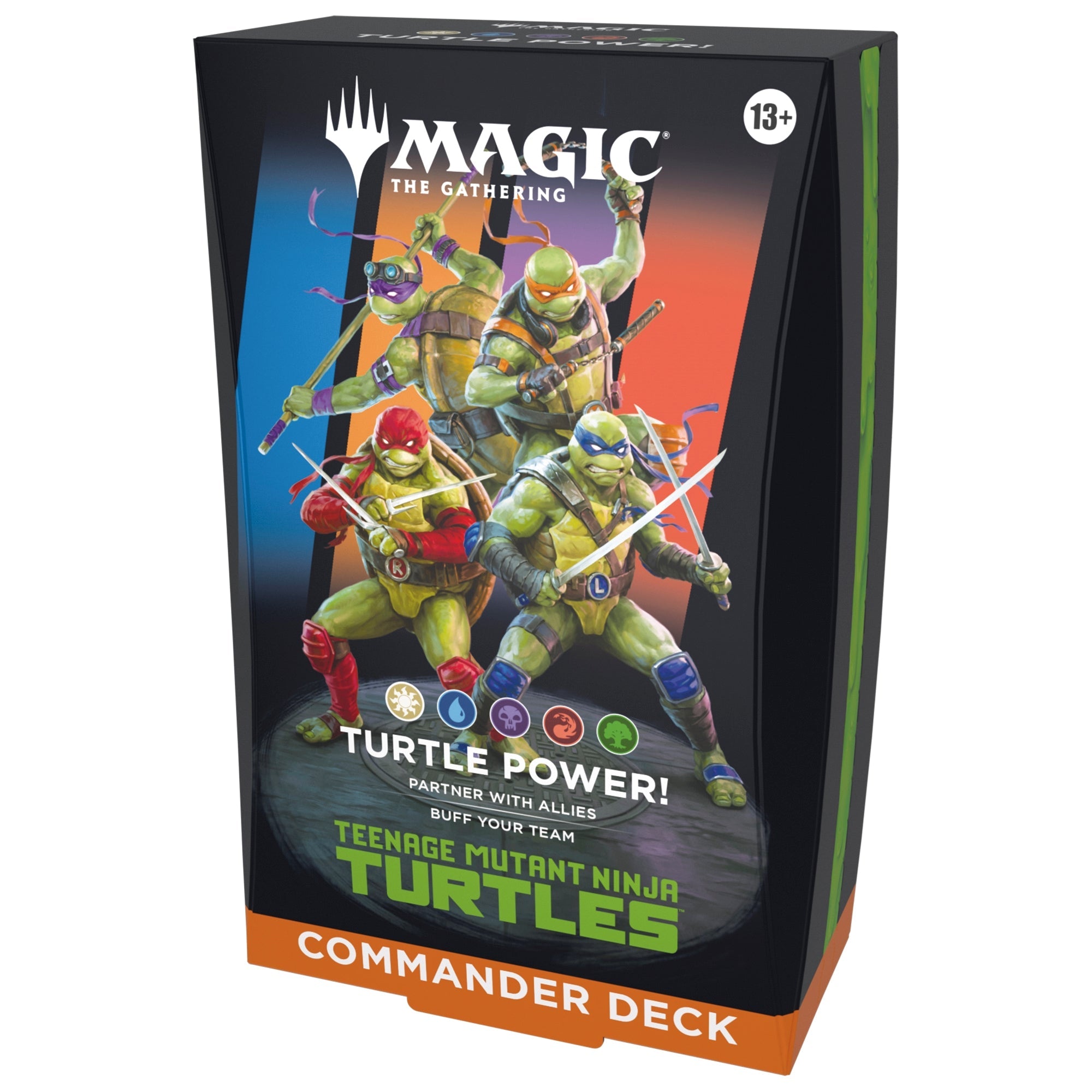 Magic: The Gathering - Teenage Mutant Ninja Turtles Commander Decks Display (4 mazzi) - ENG Wizards