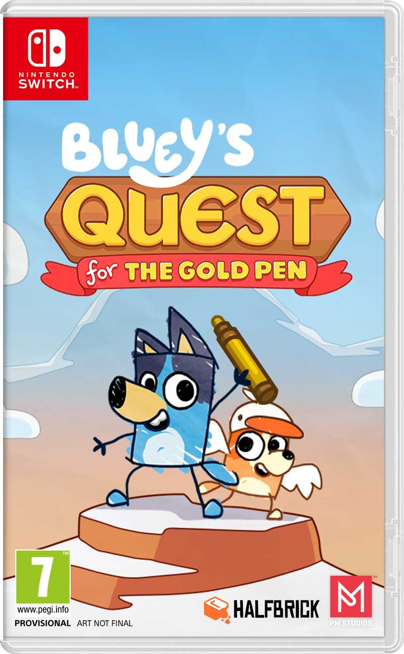 Bluey's Quest for the Gold Pen Cidiverte