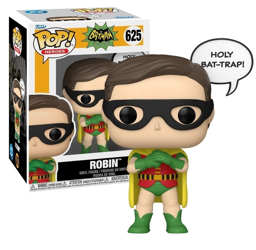 FUNKO POP Heroes: DC Comics Batman 1966 - 625 Robin 9cm Funko