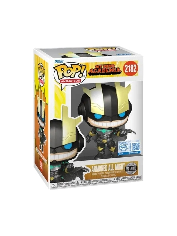 FUNKO POP Animation: My Hero Academia - 2182 Armored All Might (Exclusive) (Metallic) 9cm Funko
