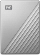 Hard Disk esterno WD My Passport Ultra WDBC3C0010BSL- crittografato - 1 TB - USB 3.0 (USB-C Steckverbinder) - 256-Bit-AES - Argento - Disponibile in 5-6 giorni lavorativi Western Digital