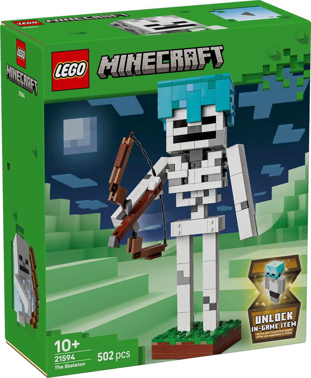 LEGO 21594 MINECRAFT - Lo Scheletro - Disponibile in 2/3 giorni lavorativi LEGO