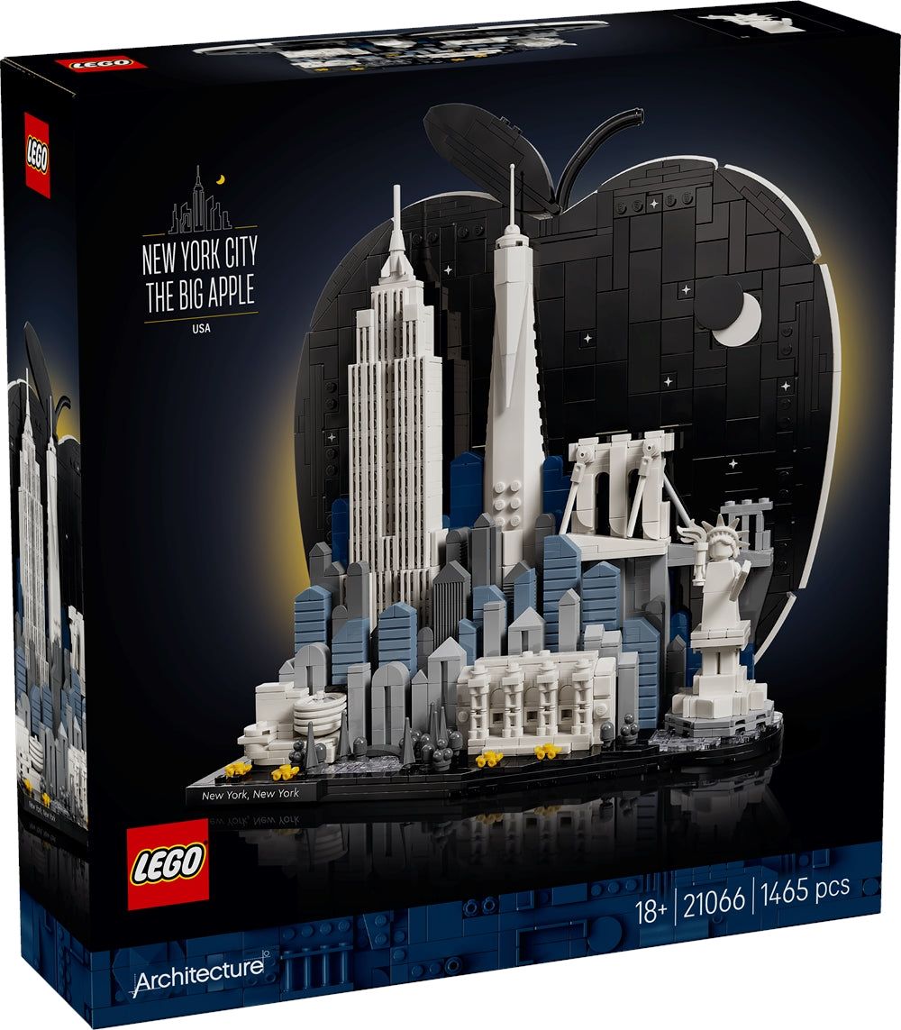LEGO 21066 ARCHITECTURE - New York City – La Grande Mela - Disponibile in 2/3 giorni lavorativi LEGO