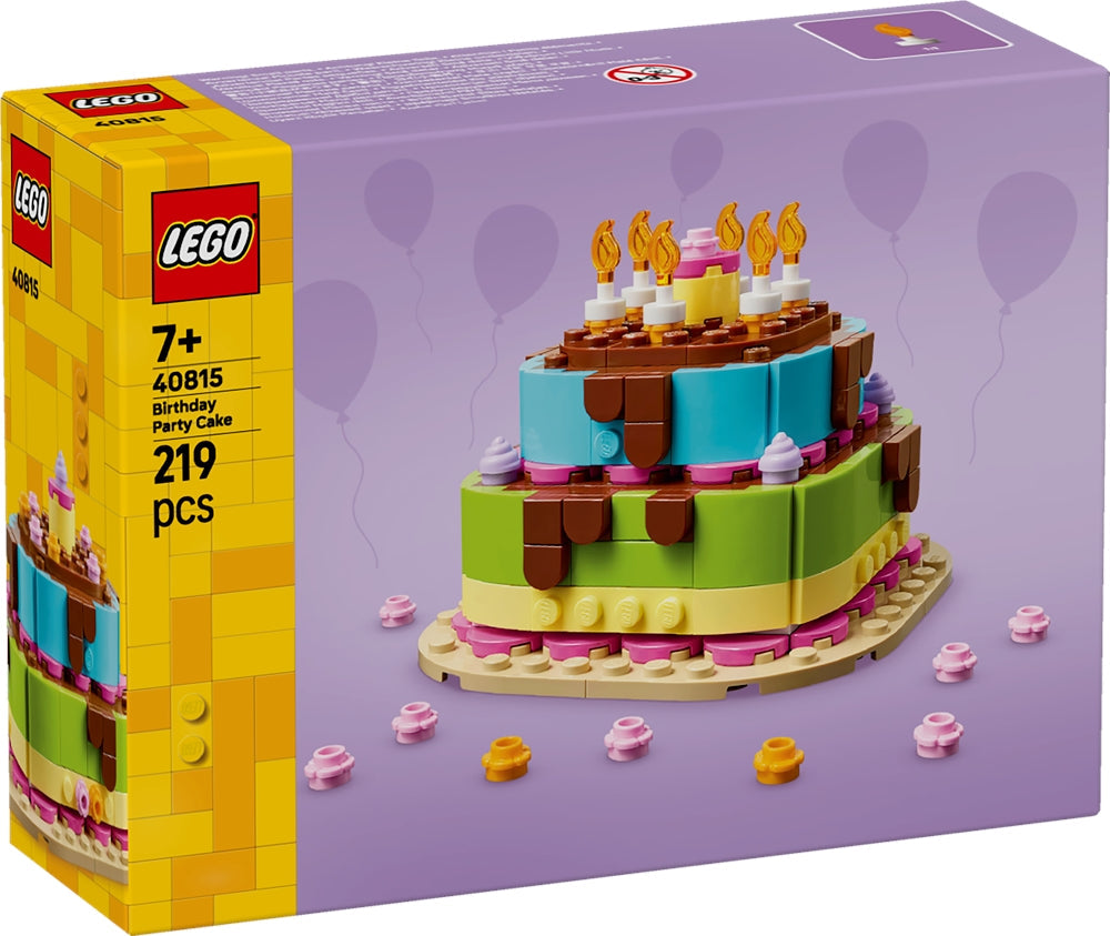 LEGO 40815 SEASONS & OCCASIONS - Torta della festa di compleanno - Disponibile in 2/3 giorni lavorativi LEGO