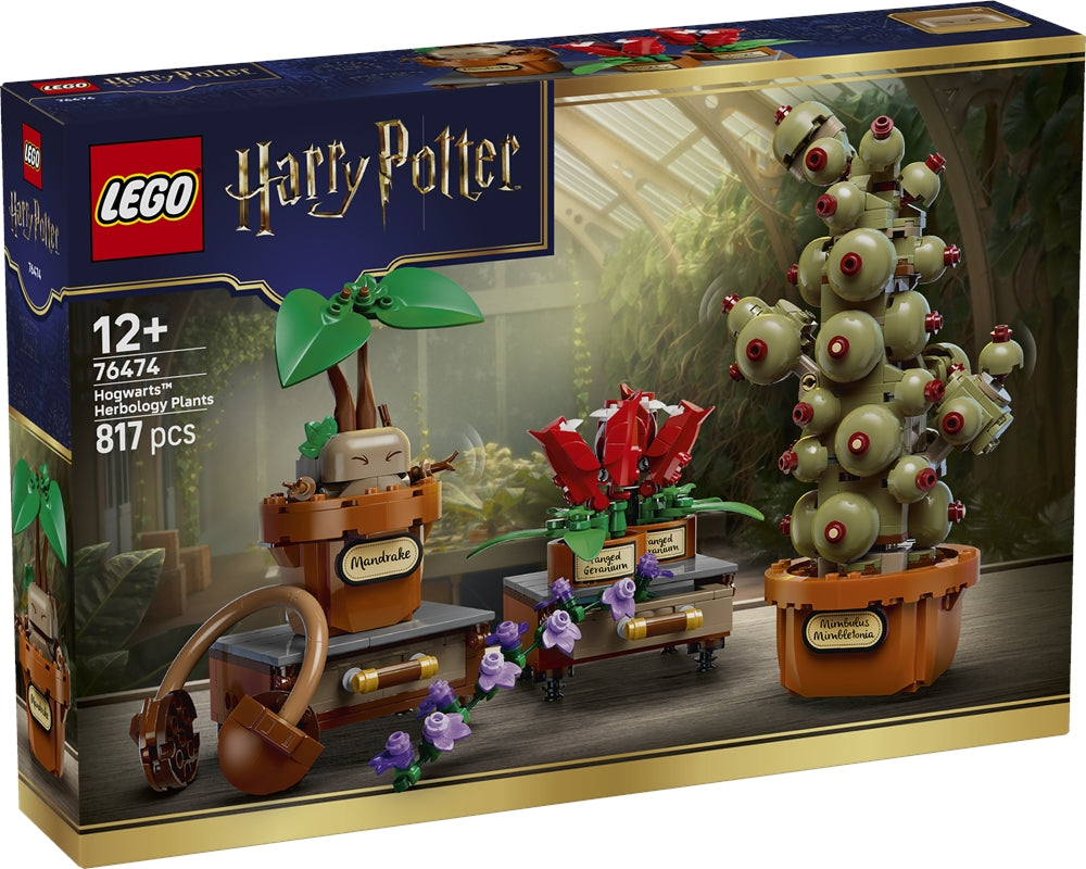 LEGO 76474 HARRY POTTER - Piante di erbologia di Hogwarts - Disponibile in 2/3 giorni lavorativi LEGO