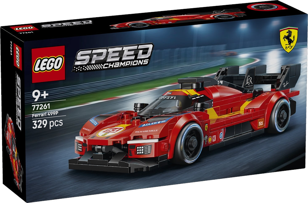LEGO 77261 SPEED CHAMPIONS - Ferrari 499P - Disponibile in 2/3 giorni lavorativi LEGO