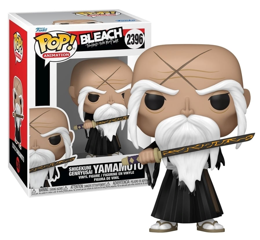 FUNKO POP Animation: Bleach - 2396 Genryusai Shigekuni Yamamoto 9cm - Disponibile in 2/3 giorni lavorativi Funko