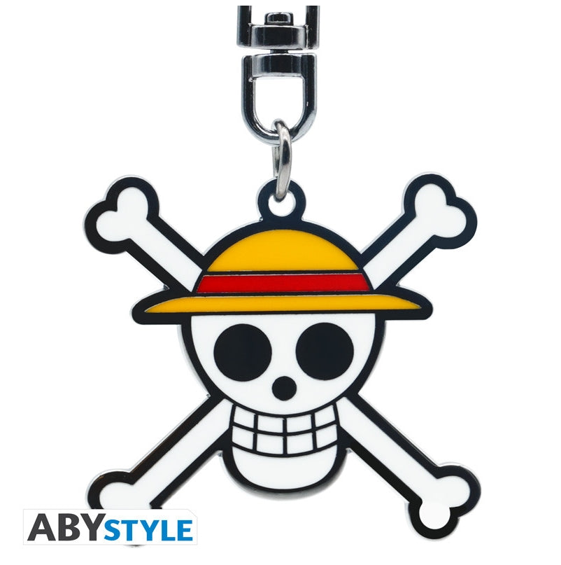ABYSTYLE ONE PIECE - Keychain - Skull Luffy - Disponibile in 2/3 giorni lavorativi Abystyle