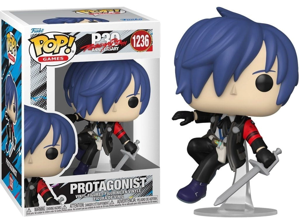 FUNKO POP Games: Persona 3 - Male Protagonist 9cm - Disponibile in 2/3 giorni lavorativi Funko