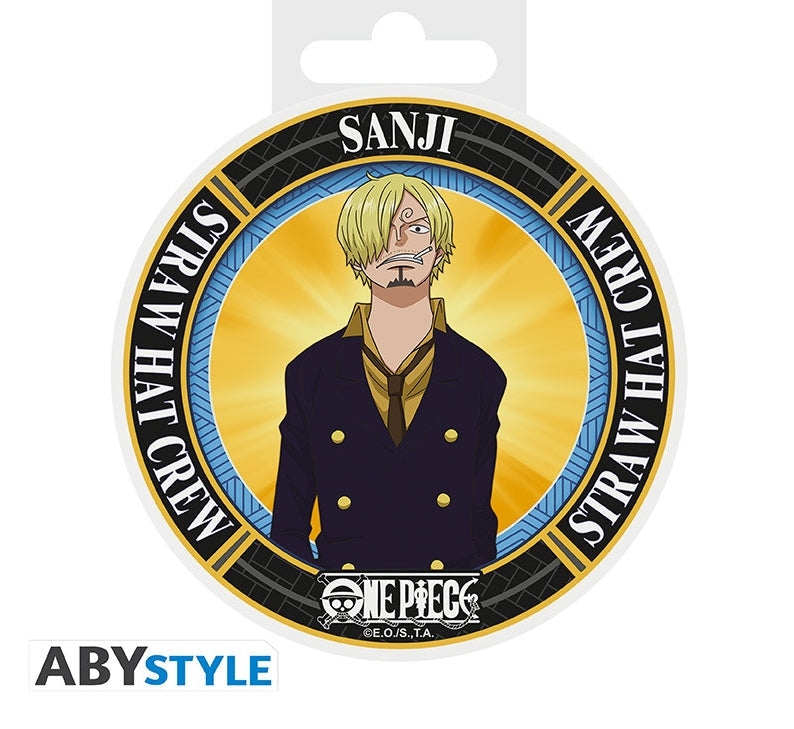 ONE PIECE - Ceramic Coasters "Sanji - Disponibile in 2/3 giorni lavorativi Abystyle