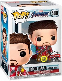 Funko Pop! FUNKO POP Marvel: Avengers Endgame - 580 Iron Man (I am Iron Man) 9 cm - Disponibile in 2/3 giorni lavorativi