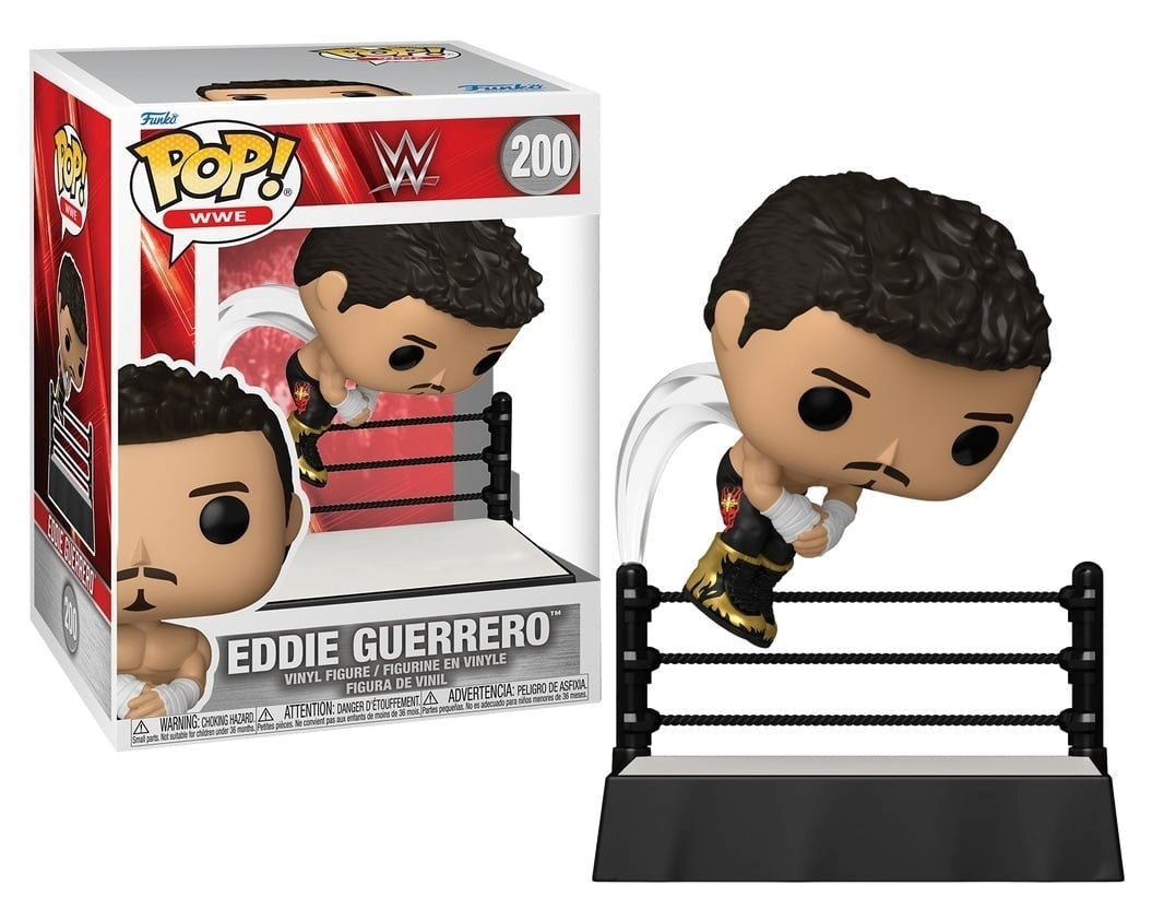 FUNKO POP Premium WWE - 200 Eddie Guerrero (Frog Splash) - Disponibile in 2/3 giorni lavorativi Funko