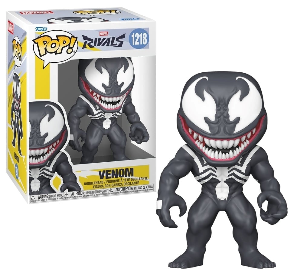 FUNKO POP Marvel: Marvel Rivals - 1218 Venom With Chase 9cm - Disponibile in 2/3 giorni lavorativi Funko