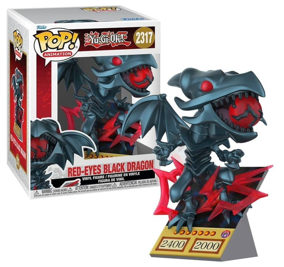 FUNKO POP Premium Animation: Yu-Gi-Oh! - 2317 Red Eyes Black Dragon - Disponibile in 2/3 giorni lavorativi Funko