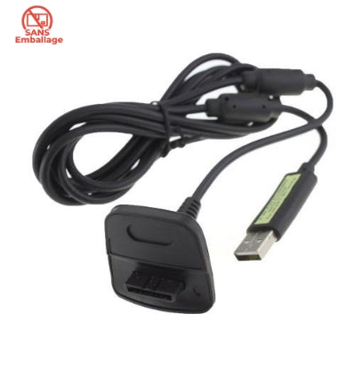Charge cable for Xbox 360 official play and charge - PACKAGE-FREE - Disponibile in 2/3 giorni lavorativi Trade Invaders