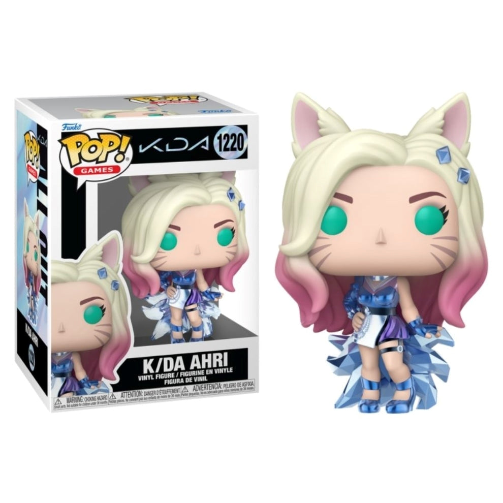 FUNKO POP Games: K/DA - 1220 K/DA Ahri 9cm - Disponibile in 2/3 giorni lavorativi Funko