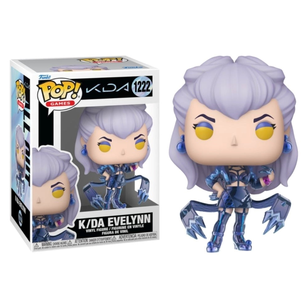 FUNKO POP Games: K/DA - 1222 K/DA Evelynn 9cm - Disponibile in 2/3 giorni lavorativi Funko